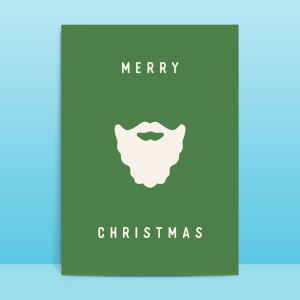 Merry Christmas Greetings Card