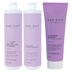 Nak Platinum Blonde Trio (Worth $74.85)