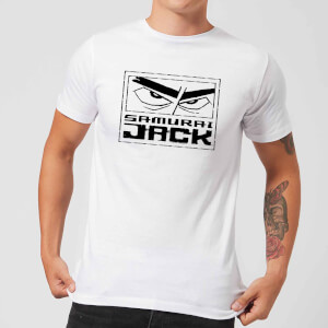 Samurai Jack Stylised Logo Men's T-Shirt - White