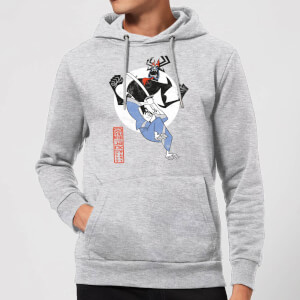 Samurai Jack Eternal Battle Hoodie - Grey