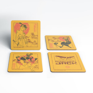 Samurai Jack Eternal Battle Coaster Set