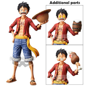 Banpresto One Piece Monkey.D.Luffy Grandista Nero Statue
