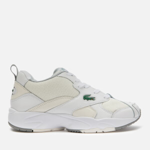 Lacoste Women's Storm 96 120 Chunky Running Style Trainers - White/Off White