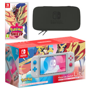 Nintendo Switch Lite (Zacian & Zamazenta Edition) Pokémon Shield Pack