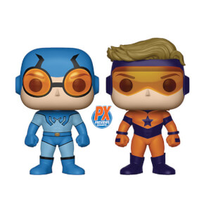 DC Blue Beetle & Booster Gold 2-Pack EXC Pop! Vinyl Figures