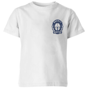 The Mandalorian Bounty Hunter Kids' T-Shirt - White