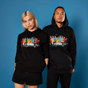 USS Enterprise Crew Star Trek Hoodie - Black