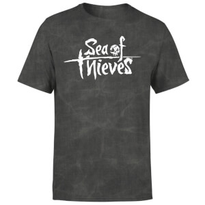 Sea of Thieves Logo T-Shirt - Black Acid Wash