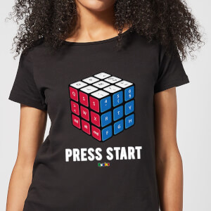 Press Start Women's T-Shirt - Black