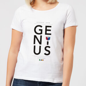 Genius Rubik's White Women's T-Shirt - White