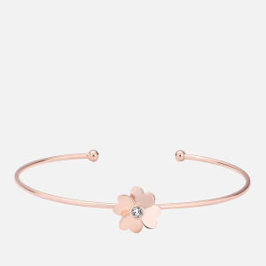 Ted Baker Women's Hazarii: Heart Flower Ultrafine Cuff - Rose Gold/Crystal
