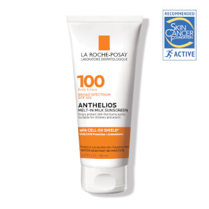 La Roche-Posay Anthelios Melt-in Milk Body & Face Sunscreen Lotion Broad Spectrum SPF 100