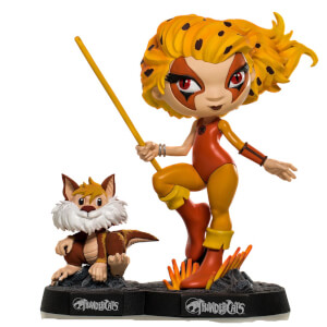 Iron Studios Thundercats Mini Co. PVC Figure Cheetara & Snarf 13 cm