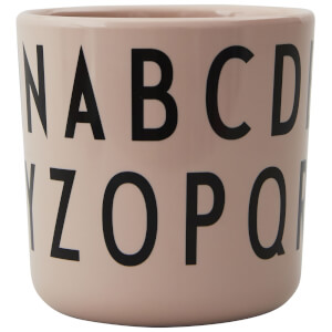 Design Letters Eat & Learn ABC Melamine Cup - Nude
