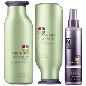 Pureology Clean Volume Trio - Coloured Hair