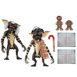 NECA Gremlins - 7" Scale Action Figure - Christmas Carol Winter Scene 2-Pack