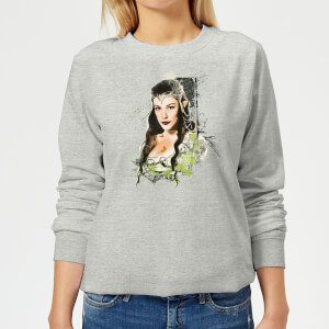 The Lord Of The Rings Arwen Women's Sweatshirt - Grey