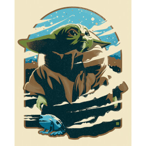 Star Wars The Mandalorian "Precious Bounty" Lithograph by Danny Haas