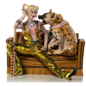 Iron Studios Birds of Prey Deluxe Art Scale Statue 1/10 Harley Quinn & Bruce 13 cm