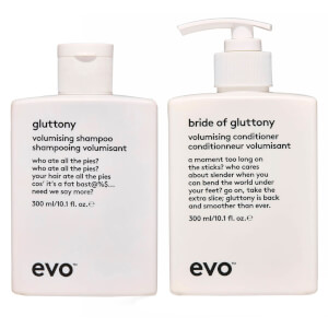 evo Gluttony Volumising Shampoo and Conditioner
