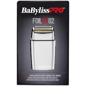 BaByliss PRO FoilFX02 Metal Double Foil Shaver