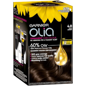 Garnier Olia Permanent Hair Colour - Dark Brown 4.0