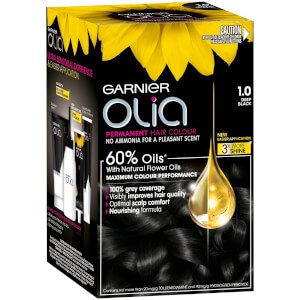 Garnier Olia Permanent Hair Colour - Night Black 1.0