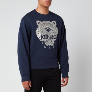 mens blue kenzo jumper