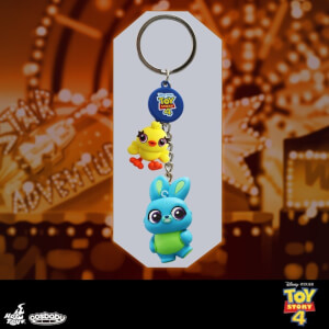 Hot Toys Cosbaby Toy Story 4 Ducky & Bunny Keychain