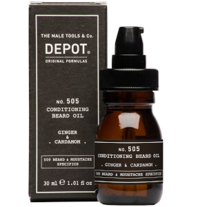 Depot No.505 Ginger and Cardamom Conditioning Beard Oil 30ml