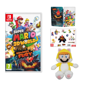 Super Mario 3D World + Bowser's Fury + Cat Mario Soft Toy