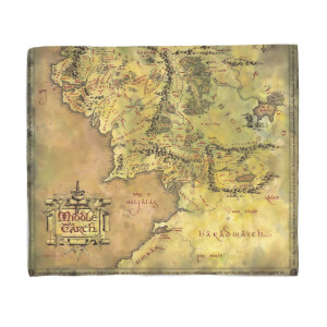 Lord Of The Rings Middle Earth Blanket Fleece Blanket