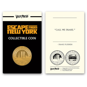 John Carpenter's - Escape From New York Limited Edition Gold Collector Coin