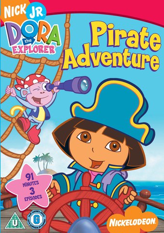 Dora The Explorer - Pirate Adventure DVD | Zavvi.com