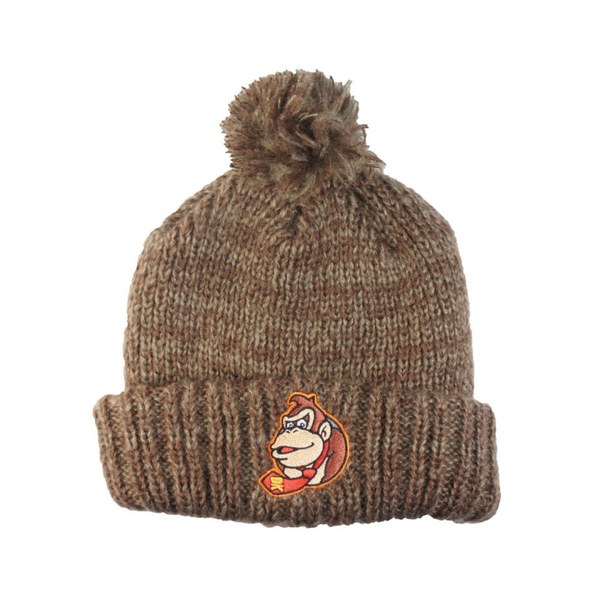 Donkey Kong - Beanie Hat (Brown) | Nintendo Official UK Store
