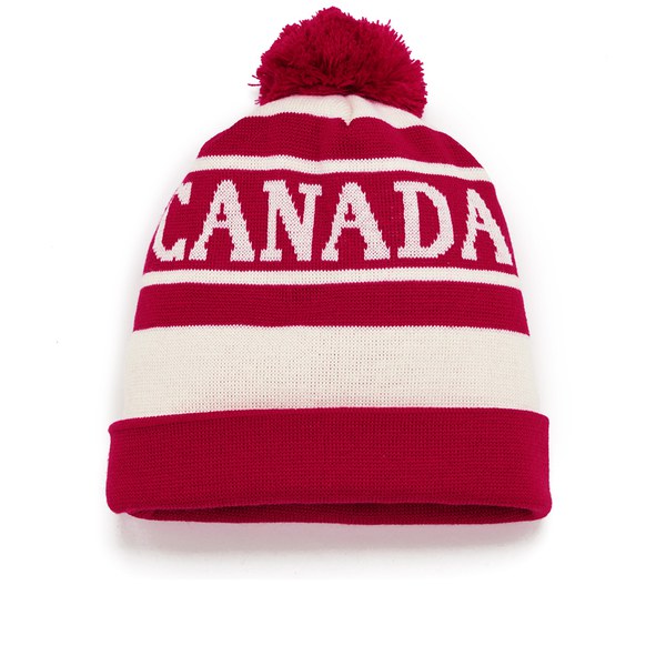 canada goose merino wool beanie red canada goose merino wool beanie red