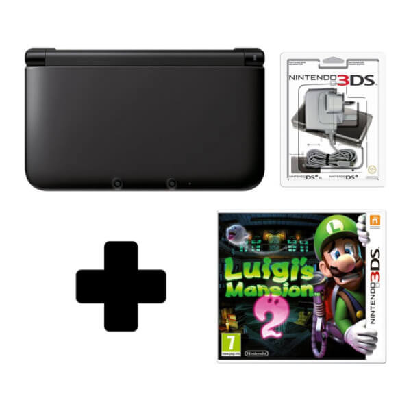 Nintendo 3DS XL Black Luigi Mansion 2 Pack Nintendo Official UK Store