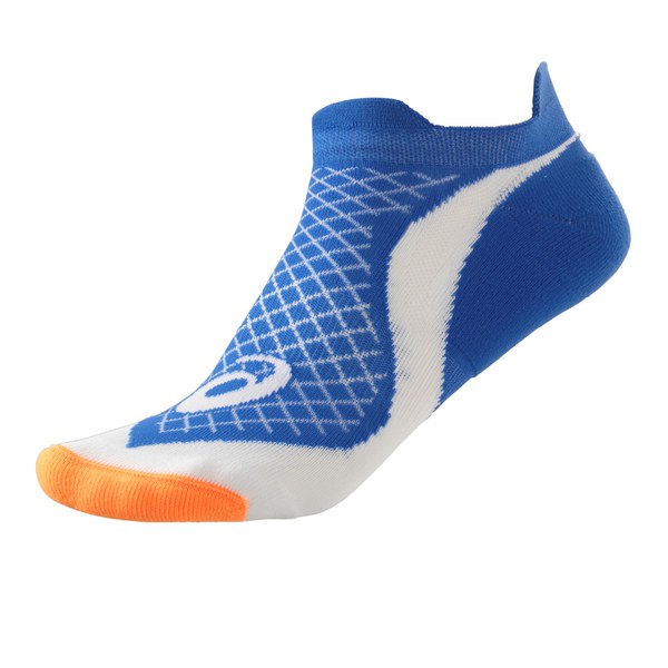 Asics Women's Running Socks White/Jeans Blue/Fizzy Peach