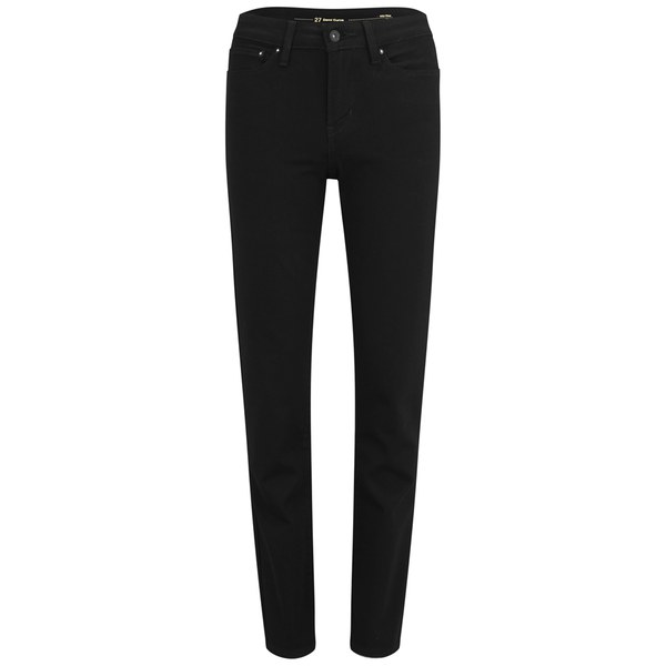 Levi's Women's Demi Curve Slim Pitch Black Mid Rise Jeans - Black ...