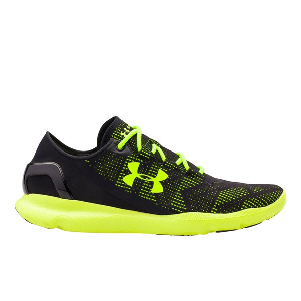under armour yellow and black shoes