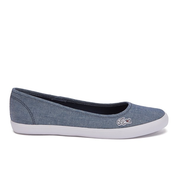 Lacoste Women's Marthe Lin Chambray Pumps Dark Blue FREE UK