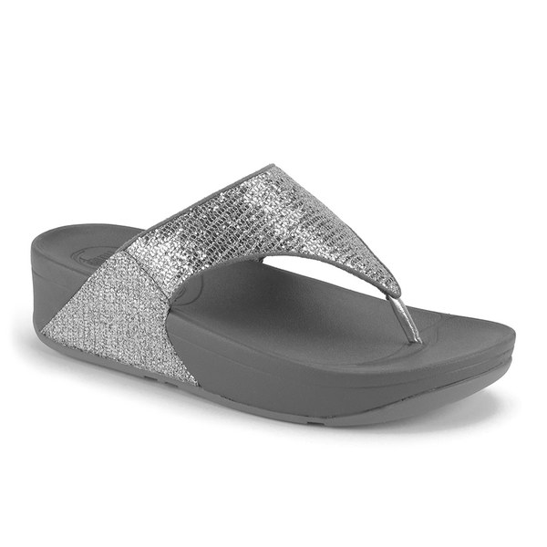 amazon silver flip flops
