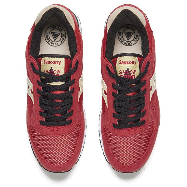 Saucony Men's Shadow 5000 Trainers - Red | FREE UK Delivery | Allsole