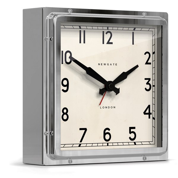 Newgate Mini Quad Clock Chrome Homeware