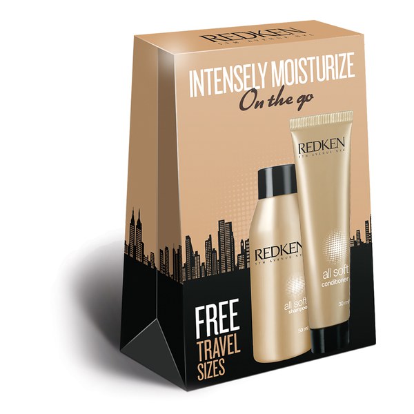 Redken All Soft Mini Set Shampoo and Conditioner (Free Gift) Free
