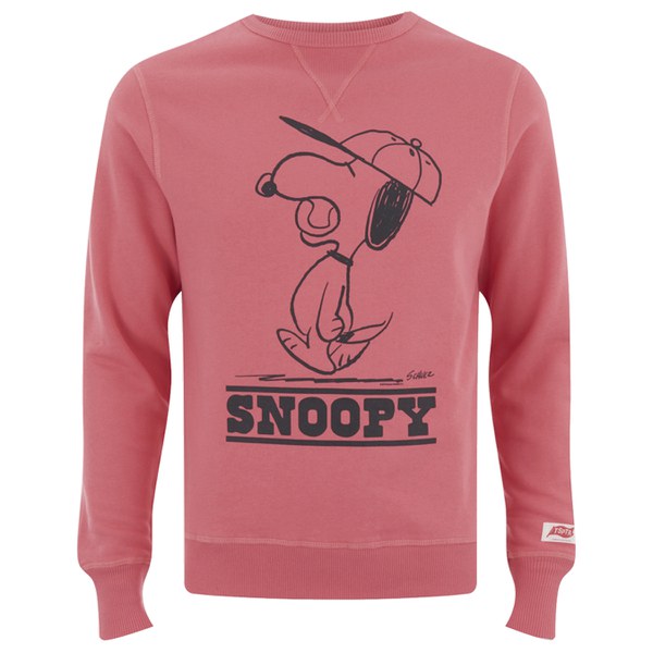 TSPTR Men's Baseball Snoopy Sweatshirt - Pink - Free UK Delivery over £50