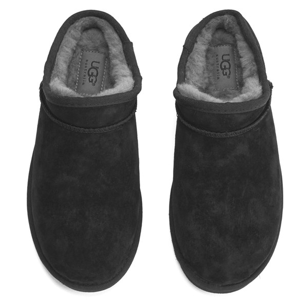 UGG Women's Classic Slippers - Black | FREE UK Delivery | Allsole