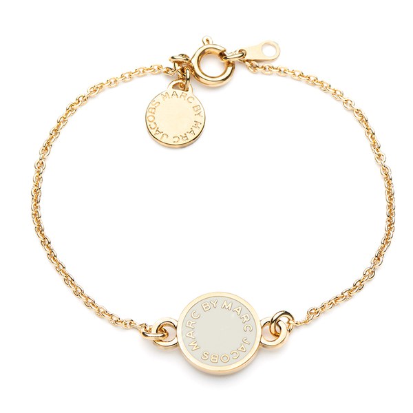 Marc By Jacobs Women S Clic Enamel Discs Bracelet Marc By Jacobs Women S Clic Enamel Discs Bracelet Cream Image 1