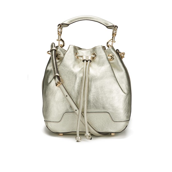 Rebecca Minkoff Women S Fiona Bucket Bag Pewter Free Uk Delivery Rebecca Minkoff Women S Fiona Bucket Bag Pewter