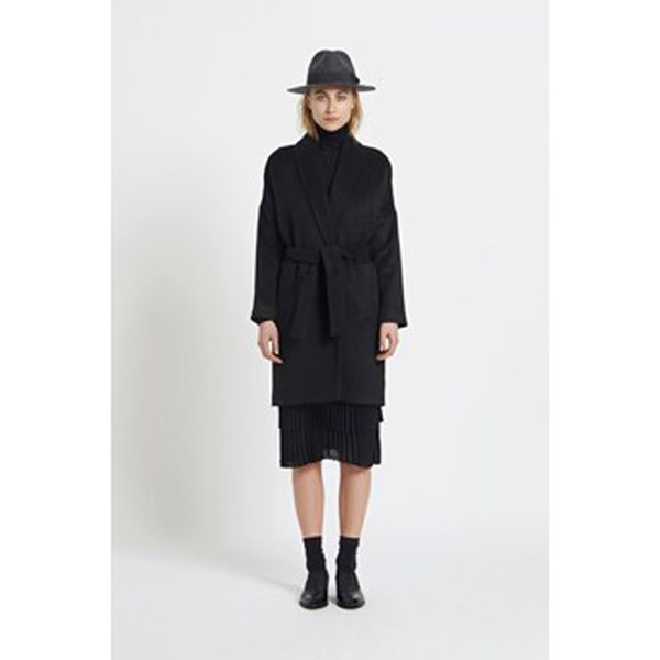 Samsoe & Samsoe Women's Milla Coat - Black - Free UK Delivery over £50